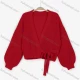 Wholesale Women's Casual Lantern Plain Sweater Cardigan B717# Guangzhou Clothing Wholesale Market & Suppliers -LIUHUAMALL