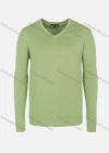 Wholesale Men's Casual Slim Fit V Neck Long Sleeve Plain Knit Wool Blend Sweater 8901# - Liuhuamall