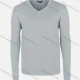 Wholesale Men's Casual Slim Fit V Neck Long Sleeve Plain Knit Wool Blend Sweater 8901# Gray Clothing Wholesale Market Liuhua