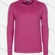 Wholesale Men's Casual Slim Fit Crew Neck Long Sleeve Plain Knit Wool Blend Sweater 8902# Pink Clothing Wholesale Market Liuhua