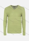 Wholesale Men's Casual Slim Fit V Neck Long Sleeve Plain Knit Wool Blend Sweater 8903# - Liuhuamall