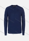 Wholesale Men's Casual Slim Fit V Neck Honeycomb Plain Knit Wool Blend Sweater 8905# - Liuhuamall