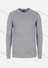Wholesale Men's Casual Slim Fit V Neck Honeycomb Plain Knit Wool Blend Sweater 8905# - Liuhuamall