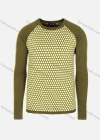 Wholesale Men's Casual Slim Fit Crew Neck Raglan Sleeve Colorblock Knit Wool Blend Sweater 8913# - Liuhuamall