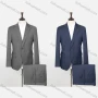 Wholesale Men's Formal Plain Single Breasted Flap Pockets Blazer & Suit Pants 2-Piece Suit Sets X21530-14# preview