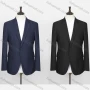 Wholesale Men's Formal Lapel Long Sleeve Flap Pockets Single Breasted Plain Blazer Jackets X21539-6# preview