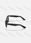 Wholesale Polished Black Solid Lenses Wayfarer Sunglasses - Liuhuamall