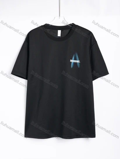 Wholesale Men's Casual Graphic Printed Short-Sleeve T-Shirt 643#