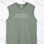 Wholesale Men's Casual Letter Printed Sleeveless T-Shirt 19002# preview