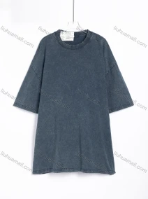 Wholesale Men's Casual Vintage Washed Short-Sleeve T-Shirt 102#, LIUHUA CLOTHING WHOLESALE