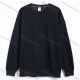 Wholesale Men's Casual Solid Long-Sleeve Sweatshirt 103# Black Clothing Wholesale Market Liuhua