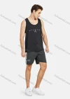 Wholesale Men's Athletic Letter Print Running Tank Tops - Liuhuamall