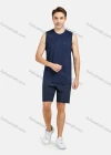 Wholesale Men's Performance Workout Colorblock Athletic Shorts With Zip Pockets - Liuhuamall
