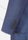 Wholesale Men's Fashion Plain Lapel One Button Pockets Black Trims Slim Fit Blazer & Trousers 2 Piece Sets - Liuhuamall