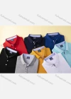 Wholesale Unisex Casual Short Sleeve Button Front Plain Polo Shirts - Liuhuamall