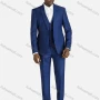 Wholesale Men's Formal Slim Fit Lapel One Button Jacket With Waistcoat 3-Pieces Suit Set preview