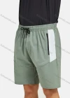 Wholesale Men's Athletic Letter Print Zipper Pockets Drawstring Running Shorts - Liuhuamall