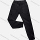 Wholesale Men's Casual Plain Patch Pocket Drawstring Cargo Pant 2207# Black Wholesale Clothing Market & Suppliers -LIUHUAMALL