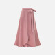 Women's Casual Tiered Plain Skirt Pink Clothing Wholesale Market -LIUHUA