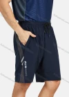 Wholesale Men's Athletic Drawstring Patch Pocket Letter Print Running Shorts - Liuhuamall