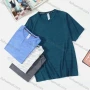 Wholesale Men's Casual 100%Cotton Plain Round Neck Short Sleeve Tee preview