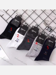 Wholesale Women's Comfy Crew Mediun Cotton Socks (10 pairs of socks in one package), LIUHUA CLOTHING WHOLESALE
