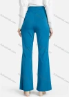 Wholesale Women's High Waist Solid Straight Leg Flared Trousers - Liuhuamall