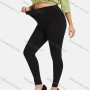 Wholesale Women's Plus Size High Elastic Plain Ankle Length Leggings preview