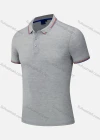 Wholesale Men's Casual Slim Fit Short Sleeve Contrast Striped Trim Polo Shirt 4003# - Liuhuamall