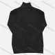 Wholesale Men's Casual Plain Turtleneck Long Sleeve Sweater Black Guangzhou Clothing Wholesale Market & Suppliers -LIUHUAMALL