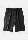 Wholesale Men's Performance Workout Reflective Stripes Athletic Shorts With Zip Pockets A012# - Liuhuamall