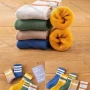 Wholesale Kid's Comfy Striped Crew Medium Socks (10 pairs of socks in one package) preview