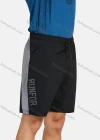 Wholesale Men's Athletic Colorblock Letter Print Running Shorts - Liuhuamall