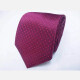 Men's Fashion Mini Checkerboard Print Tie & Pocket Square & Pair Cufflinks Sets Purple Clothing Wholesale Market -LIUHUA