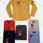 Wholesale Men's Casual Round Neck Long Sleeve Plain Button Down Shirt preview