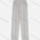 Wholesale Kid's Casual Plain Slant Pockets Drawstring Sweatpants MB20BKZ331# Gray Clothing Wholesale Market Liuhua