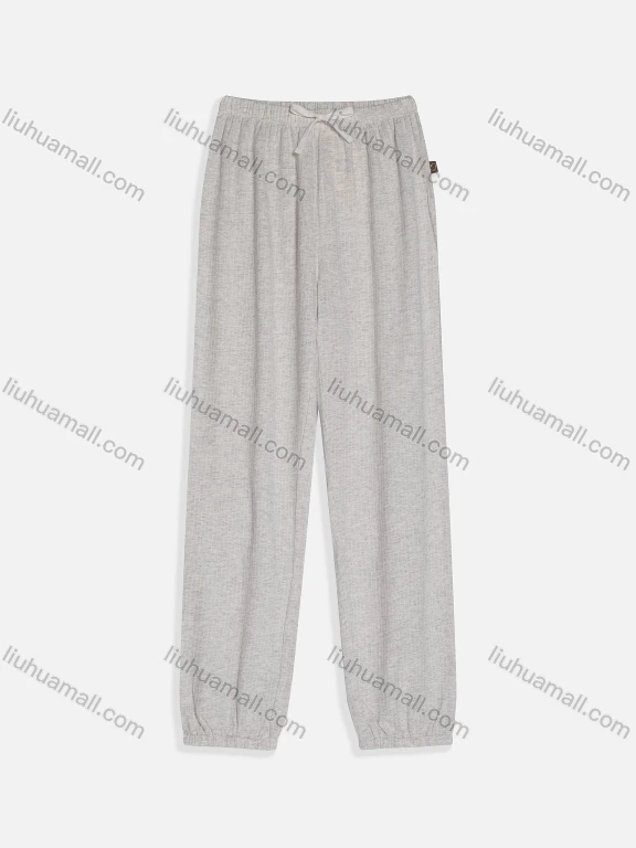 Wholesale Kid's Casual Plain Slant Pockets Drawstring Sweatpants MB20BKZ331#
