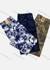 Wholesale Men's Casual Leaf Print Pockets Shorts - Liuhuamall