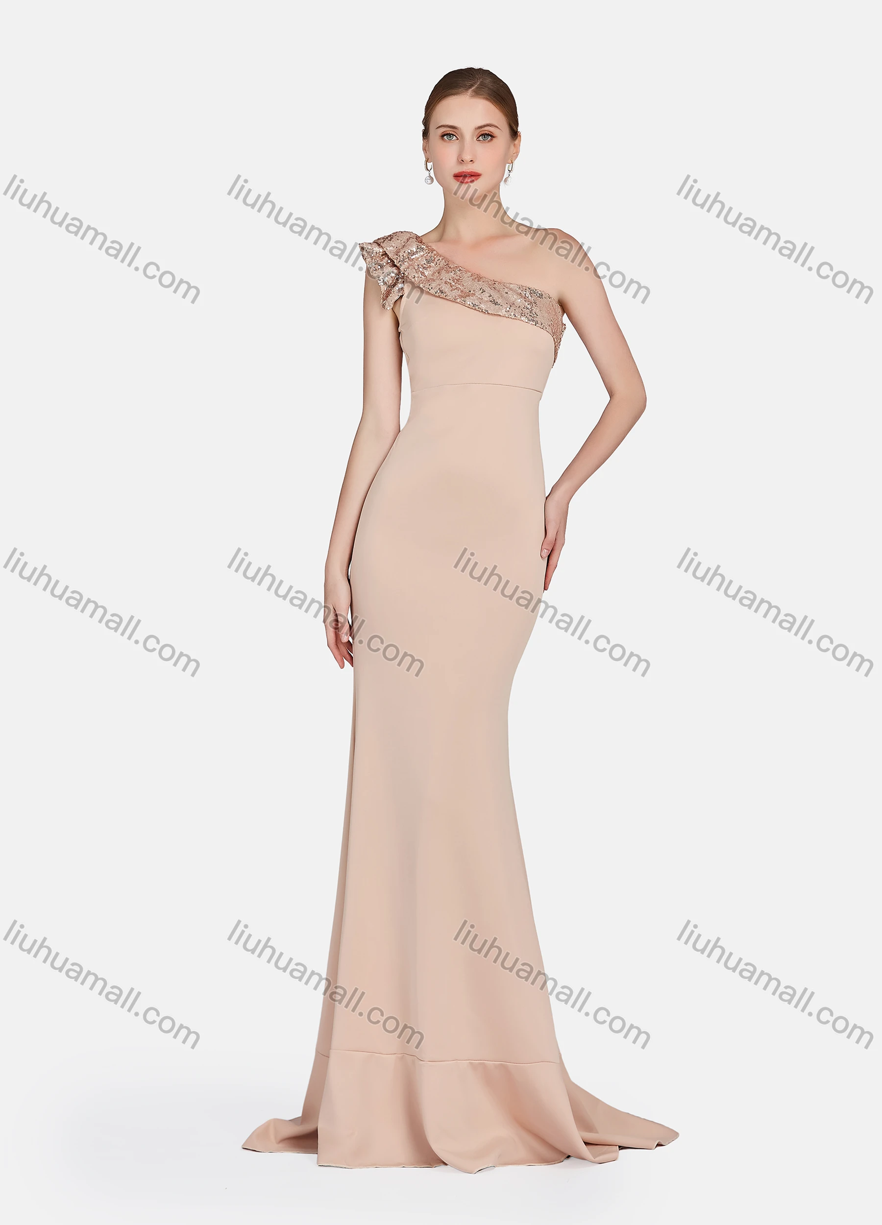 Wholesale Women's Floor Length Evening Dress