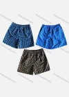 Wholesale Men's Casual Elastic Waist Allover Print Beach Shorts H-604# - Liuhuamall