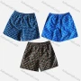 Wholesale Men's Casual Elastic Waist Allover Print Beach Shorts H-604# preview