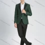 Wholesale Men's Formal Lapel One Button Suit Jacket 2-Piece Set preview