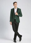 Wholesale Men's Formal Lapel One Button Suit Jacket 2-Piece Set - Liuhuamall