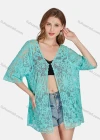 Wholesale Women's Casual 3/4 Sleeve Hollow Out Guipure Lace Cover Up Cardigan 2004# - Liuhuamall