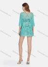 Wholesale Women's Casual 3/4 Sleeve Hollow Out Guipure Lace Cover Up Cardigan 2004# - Liuhuamall