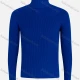 Wholesale Men's Casual Long Sleeve Texture Knit High Neck Plain Sweater Blue Clothing Wholesale Market Liuhua