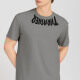 Men's Casual Letter Round Neck Short Sleeve T-Shirts & Shorts 2 Piece Set 17601# Gray&Black Clothing Wholesale Market -LIUHUA