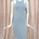 Women's Casual Halter Sleeveless Bodycon Plain Dress A641# Clothing Wholesale Market -LIUHUA