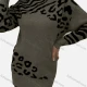 Wholesale Women's High Neck Drop Shoulder Tiger & Leopard Print Mid Length Pullover Sweater A723 Clothing Wholesale Market Liuhua