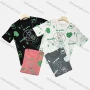 Wholesale Men's Casual Round Neck Short Sleeve Cartoon 100%Cotton T-shirt preview